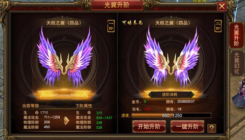 <strong>最传奇 光翼系统玩法详细解析</strong>